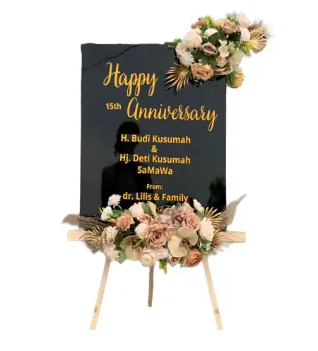 Papan Bunga Akrilik Ceger